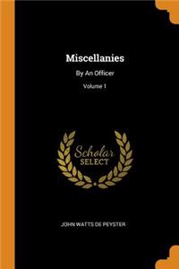 Miscellanies