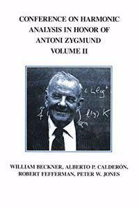 Conference Harmonic Analysis, Volume II