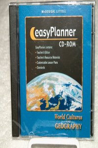 McDougal Littell World Cultures & Geography: Easyplanner CD-ROM Grades 6-8