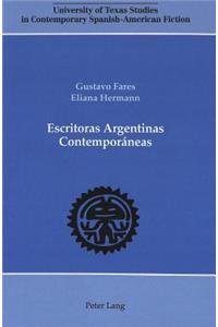 Escritoras Argentinas Contemporaneas