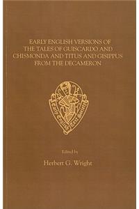 Early Eng Versions Decameron