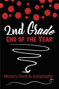 2nd Grade End of the Year Memory Book & Autographs