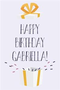 Happy Birthday Gabriella