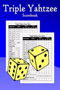 Triple Yahtzee Scorebook