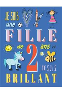Je suis une fille de 2 ans et je suis brillant