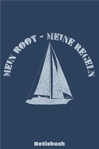 Mein Boot - Meine Regeln - Notizbuch