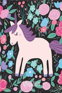 Unicorn: Journal for Girls: 6 x 9 Lined Girls Journal/Notebook/ Quote Notebook/Journal For Girls/Tweens and Teens/Daily Diary for Writing/Inspirational Gifts