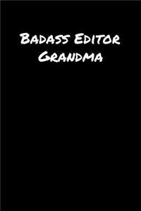 Badass Editor Grandma