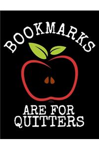 Bookmarks are for Quitters