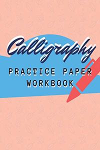 Calligraphy Practice Paper Workbook