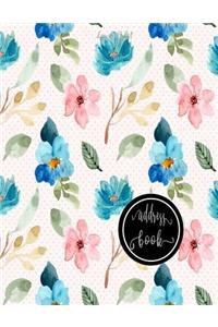 Address Book Large Print