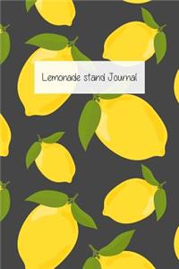 Lemonade Stand Journal