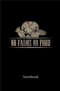 No Farms No Food Notebook