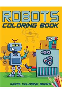 Robots Coloring Book