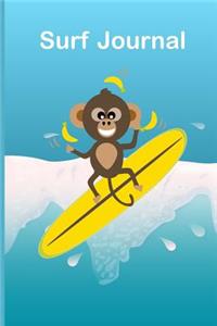 Go Bananas Monkey Juggling Surf Journal