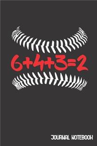 6+4+3=2 Journal Notebook