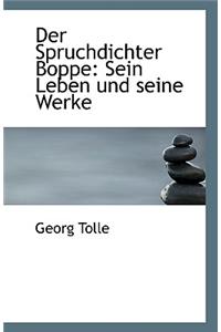Der Spruchdichter Boppe