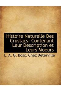 Histoire Naturelle Des Crustacs