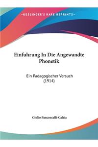 Einfuhrung in Die Angewandte Phonetik
