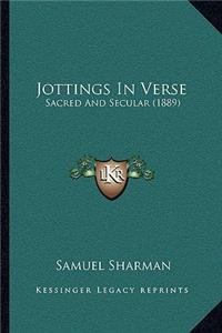 Jottings In Verse