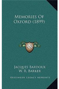 Memories of Oxford (1899)