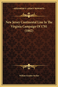 New Jersey Continental Line In The Virginia Campaign Of 1781 (1882)