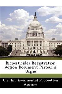 Biopesticides Registration Action Document Pasteuria Usgae