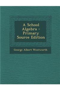 A School Algebra - Primary Source Edition