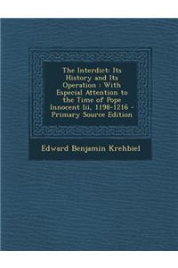 The Interdict