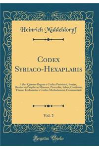 Codex Syriaco-Hexaplaris, Vol. 2