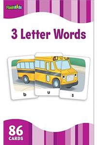 3 Letter Words (Flash Kids Flash Cards)