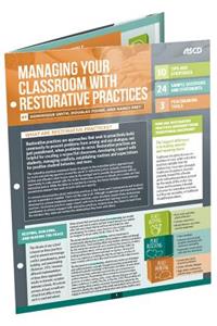 Managing Your Classroom with Restorative Practices (Quick Reference Guide 25-Pack)