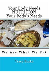 Your Body Needs - Nutrition -Your Body's Needs