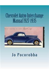 Chevrolet Auto Interchange Manual 1927-1935