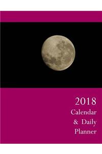 2018 Calendar & Daily Planner