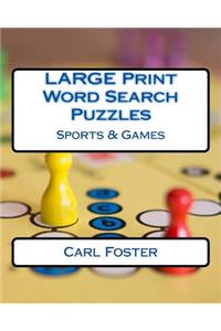 LARGE Print Word Search Puzzles