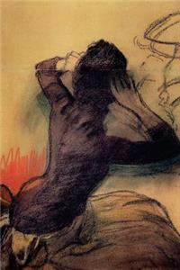 ''Seated Woman Adjusting Her Hair'' by Edgar Degas