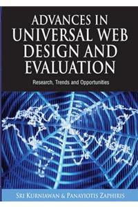 Advances in Universal Web Design and Evaluation