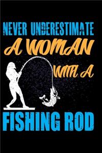 Never Underestimate A Woman With A Fishing Rod