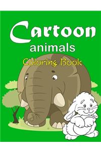Cartoon Animals Coloring Book