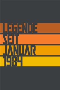 Legende seit Januar 1984