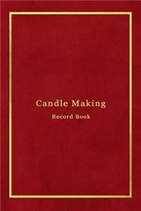 Candle Making Record Book