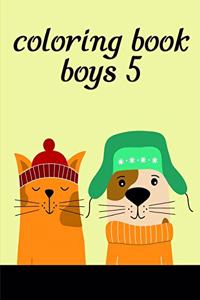 Coloring Book Boys 5