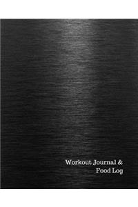 Workout Journal & Food Log
