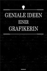 Geniale Ideen einer Grafikerin Notizbuch