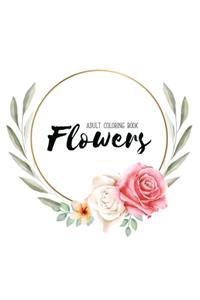 Flowers Coloring Books for Adults Relaxation