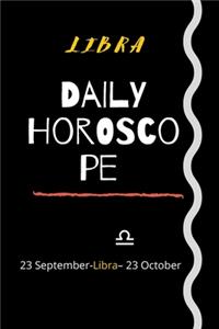 Libra Daily Horoscope Notebook