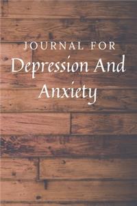 Journal For Depression And Anxiety