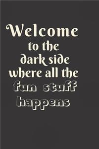 Welcome to the dark side where all the fun stuff happens