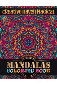 Creative Haven magical Mandalas Coloring Book